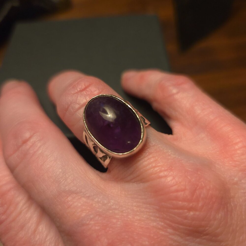 Amethyst ring